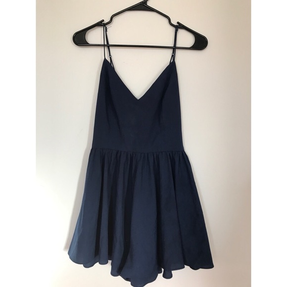 🔻Sold🔻Kimchi Blue Fit and Flare Romper - Picture 2 of 6